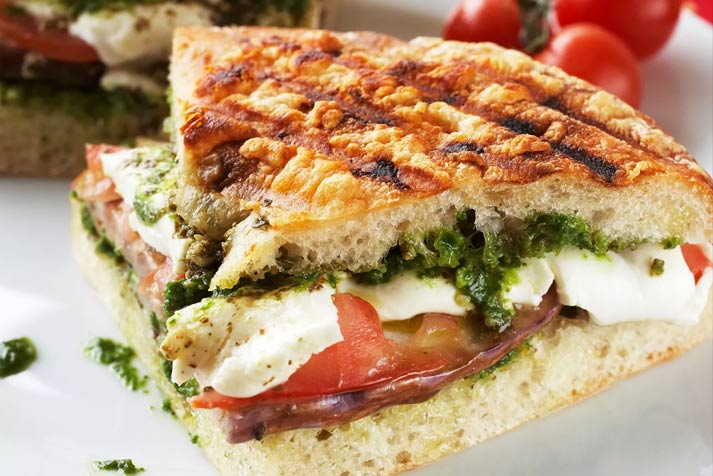 Fresh Mozzarella Panini